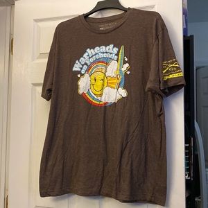 Grunt style men’s printed t shirt in brown. Never worn. Size 2XL.